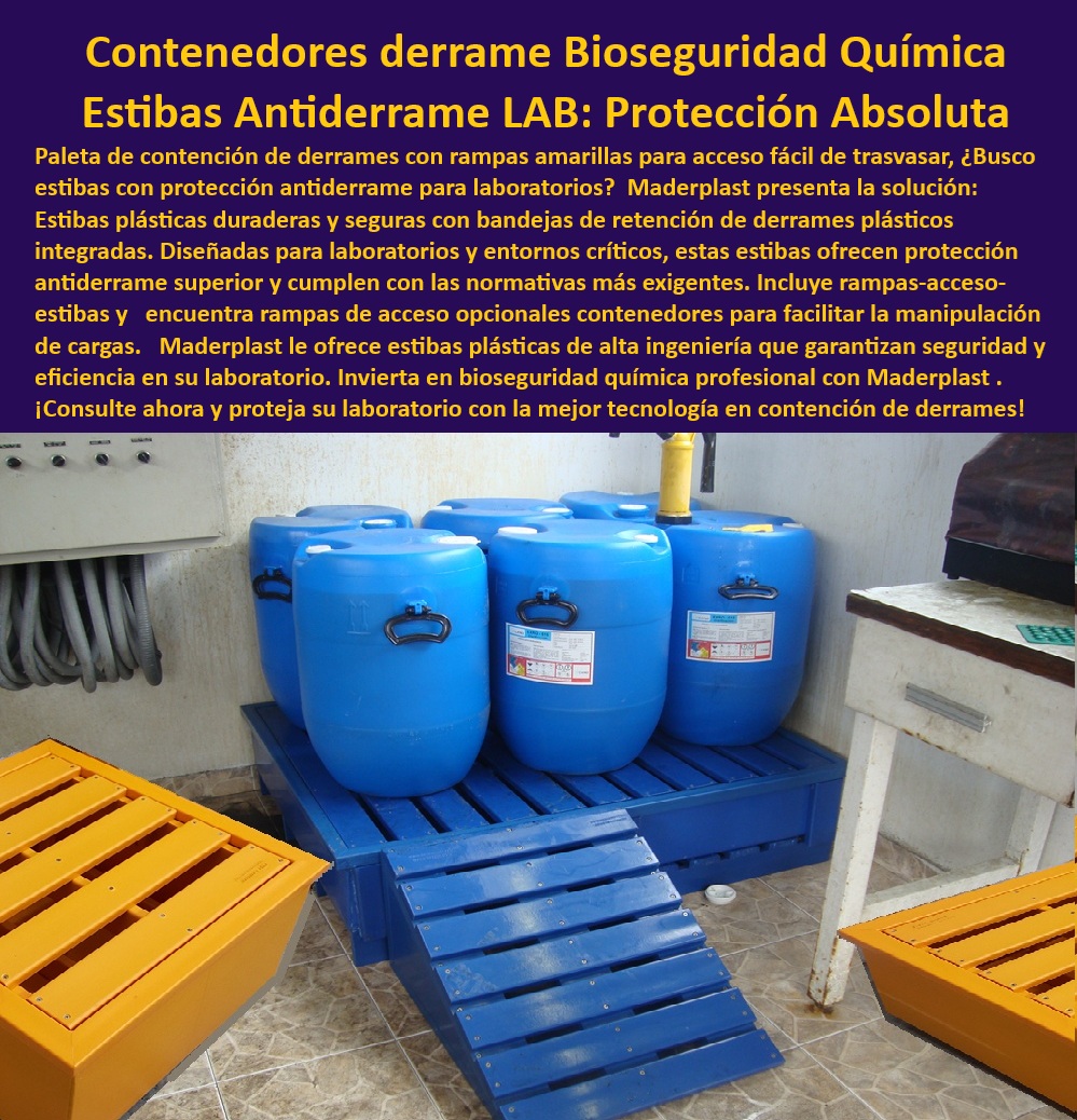 Contenedores Resistentes Para Líquidos Almacenamiento Anti Derrames Maderplast 0 contenedores de derrames cerca de mí Estibas para almacenamiento de emergencia Estibas para manejo de residuos peligrosos Cuáles son los contenedores derrames Contenedores de líquidos peligrosos para seguridad industrial, - Soluciones de manejo seguro para materiales peligrosos, - soluciones-derrames-químicos-industriales, - Sistema de bioseguridad para manejo de líquidos peligrosos, - Estibas para almacenamiento seguro de residuos tóxicos, - Contenedores resistentes para líquidos laboratorio químico, - ¿Dónde compro estibas antiderrame para químicos peligrosos?, - Contenedores plásticos homologados para bioseguridad química, - Paletas de contención de líquidos peligrosos con rampas, - Equipamiento antiderrame certificado para laboratorios, - Sistemas de retención para sustancias corrosivas laboratorio, - Contenedores resistentes para derrames químicos en laboratorios, - Bandejas de seguridad para líquidos tóxicos y corrosivos, - Rampa de acceso para estibas con bidones peligrosos, - estiba-antiderrame-laboratorio-bioseguridad, - plataforma-antiderrame-emergencia, - Contención certificada para residuos líquidos de laboratorio, - contenedor-resistente-líquidos-peligrosos, - bioseguridad-química-equipamiento-laboratorio, - ¿Qué contenedor sirve para evitar derrames en laboratorios?, - Contención de emergencia para derrames de sustancias peligrosas, - Bandejas antiderrame para manipulación de bidones químicos, - Protección contra derrames químicos en espacios críticos, - Bandejas de retención estandarizadas para normativas ecológicas, - rampa-acceso-estibas-bidones, - sistemas-almacenamiento-líquidos-peligrosos, - Estibas para almacenamiento preventivo de líquidos nocivos, - Sistemas de almacenamiento seguro para laboratorios químicos, - contenedor-derrame-residuos-tóxicos, - Plataforma antiderrame con canalización para laboratorios, - ¿Cómo proteger mi laboratorio de fugas químicas?, - Estibas antiderrame plasticos para bioseguridad quimica, - contenedor-resistente-liquidos-peligrosos-estiba-antiderrame-laboratorio-bioseguridad-quimica-plataforma-retencion-emergencia-seguridad-industrial-maderplast, - Estibas industriales para manejo seguro de químicos, - Soluciones integrales para control de derrames químicos, - Paletas de contención con rampas para químicos, - bandeja-retencion-sustancias-corrosivas, - ¿Quién fabrica estibas plásticas con rampas para bidones?, - Estibas antiderrame para seguridad industrial química, - Soluciones plásticas anticorrosivas para contención de líquidos, - Estibas modulares resistentes a químicos agresivos, - Estibas plásticas reforzadas para derrames industriales, - Solución integral para derrames en laboratorios críticos, - Estibas plasticas con rampas para bidones industriales, - ¿Cuáles son las mejores soluciones de bioseguridad química?, - estibas-plasticas-seguridad-química 0 Contenedores Resistentes Para Líquidos Almacenamiento Anti Derrames Maderplast 0 contenedores de derrames cerca de mí, - Estibas para almacenamiento de emergencia, - Estibas para manejo de residuos peligrosos, Cuáles son los contenedores derrames