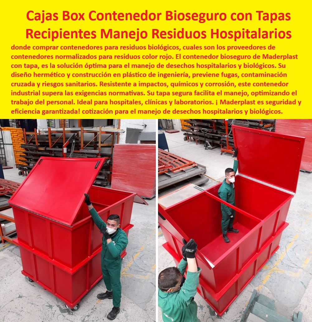 Contenedores Rojos Contenedor Residuos Peligrosos Caja anti derrames Maderplast 0 Necesito soluciones el manejo de desechos hospitalarios soluciones manejo de residuos biológicos contenedores reciclados uso industrial depósitos seguros Contenedor Clínico Con Protección Contra Riesgos Sanitarios, - Depósito Con Tapa Para Residuos Sanitarios Certificado, - contenedor-rojo-desechos-infectocontagiosos, - caja-hermetica-basura-biologica, - solucion-desechos-peligrosos-clinicos, - Caja Roja Hermética Para Desechos Hospitalarios, - contenedor-bioseguro-residuos-hospitalarios, - ¿Cómo almacenar residuos infecciosos de manera segura?, - Sistema de almacenamiento protegido para residuos clínicos, - Caja De Seguridad Para Transportar Desechos Tóxicos, - ¿Cuál es el mejor contenedor bioseguro con tapa?, - Caja Con Tapa Resistente Para Residuos Infectocontagiosos, - Sistema Seguro Para Eliminación De Residuos Hospitalarios, - Recipiente Industrial Para Residuos Peligrosos Sanitarios, - Recipiente Reforzado Contra Impactos Y Fugas, - Caja Industrial De Residuos Con Tapa Antivuelco, - unidad-movil-residuos-hospitalarios, - Caja Roja Industrial De Almacenamiento Seguro, - Contenedor Antiderrame Para Clínicas Y Laboratorios, - caja-industrial-seguridad-sanitaria, - Depósito Resistente A Corrosión Para Desechos Biológicos, - deposito-ruedas-residuos-medicos, - recipiente-industrial-residuos-sanitarios, - Recipiente industrial antiderrame para residuos sanitarios, - Contenedor Ruedas Alta Capacidad Para Residuos Clínicos, - Contenedor bioseguro con tapa para residuos biológicos peligrosos, - ¿Dónde venden contenedores seguros para residuos hospitalarios?, - Solución Integral Para Residuos Peligrosos De Salud, - deposito-seguro-desechos-peligrosos, - Contenedor Bioseguro Para Manejo De Residuos Biológicos, - sistema-manejo-residuos-biologicos, - Solución Profesional Para Manejo De Desechos Médicos, - Sistema Modular Para Recolección De Residuos Hospitalarios, - Contenedor Rodante Para Manejo De Basura Médica, - Contenedor Certificado Para Uso Sanitario Profesional, - Caja roja hermética para manejo de desechos hospitalarios, - ¿Qué solución recomiendan para desechos peligrosos médicos?, - contenedor-bioseguro-rojo-tapa-hermetica-residuos-hospitalarios-peligrosos-desechos-biologicos-maderplast.jpg, - Depósito De Seguridad Para Basura Biológica, - Contenedor Hermético Para Prevención De Contaminación, - ¿Qué caja necesito para manejar desechos biológicos?, - Recipiente De Almacenamiento Para Desechos Tóxicos, - Unidad De Contención Para Residuos De Laboratorio, - Unidad Móvil Para Manejo De Basura Biopeligrosa, - Depósito seguro y móvil para basura médica infecciosa, - Caja De Seguridad Industrial Para Residuos Químicos 0  Contenedores Rojos Contenedor Residuos Peligrosos Caja anti derrames Maderplast 0 Necesito soluciones el manejo de desechos hospitalarios soluciones manejo de residuos biológicos contenedores reciclados uso industrial depósitos seguros 0  