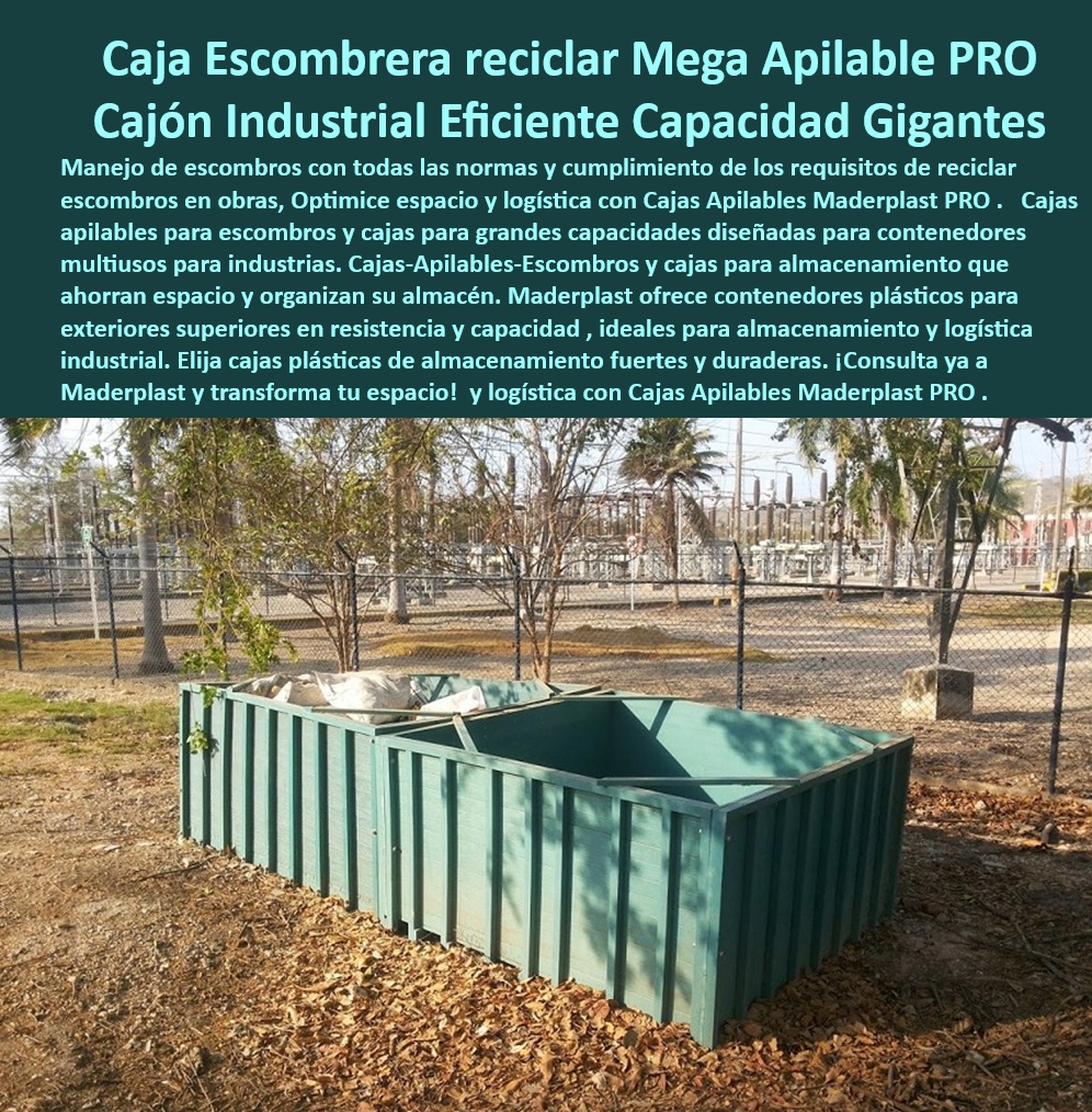 Contenedores plásticos para exteriores Cajas plásticas almacenamiento Maderplast 0 Cajas apilables para escombros Cajas para grandes capacidades Cajas Apilables Escombros Contenedores multiusos para industrias Cajas para almacenamiento contenedores-plásticos-almacenamiento-maderplast.jpg, - ¿Cuáles son los contenedores plásticos para exterior más duraderos para uso industrial?, - Logística industrial cajas gran capacidad, - Contenedores multiusos industrias reciclaje, - ¿Dónde puedo encontrar soluciones de almacenamiento que ahorren espacio para mi almacén?, - Gestión de Residuos-Obra, - Cajas plásticas de almacenamiento de gran capacidad, - Contenedores industriales apilables exteriores, - Contenedores-Plásticos-Exteriores, - Compare contenedores de plástico duraderos y resistentes a la intemperie para almacenamiento industrial y reciclaje, - Almacenamiento-Duradero-Industrial, - Apilables-Ahorran-Espacio, - Encuentre soluciones de almacenamiento exterior de gran capacidad que maximicen el espacio y optimicen la logística, - Cajas multiusos almacenamiento de residuos, - Cajas para almacenamiento ahorran espacio, - Contenedores escombros normas reciclaje, - Contenedores plásticos para exteriores apilables, - Cajas apilables logística optimización, - Cajas apilables para escombros industriales, - Apilables almacenamiento industrial ahorrar espacio, - Capacidad-Gigante-Industria, - Cajas exteriores organización almacenamiento, - Identificar fabricantes de cajas modulares y apilables para una gestión eficiente de los residuos en las obras de construcción, - Cajas Apilables Escombros, - Almacenamiento-Industrial-Exterior, - Encuentre soluciones de almacenamiento que ahorran espacio y que cumplan con las normativas de reciclaje y los estándares industriales, - Logística industrial apilables gigantes, - Cajas de gran capacidad de almacenamiento exterior, - Cajones industriales capacidad gigantes exterior, - Almacenamiento industrial plástico seguro, - Cajas apilables escombros construcción obra, - Cajas Multiusos Industriales, - Contenedores plásticos duraderos logística, - Almacenamiento plástico resistente a la intemperie, - Plástico resistente para exteriores, - Busque contenedores de plástico apilables y resistentes diseñados para escombros de construcción y desechos industriales, - ¿Cómo puedo encontrar contenedores multiusos para la gestión de residuos industriales?, - Cajas mega apilables PRO reciclaje obra, - Cajas transporte apilables alta carga, - ¿Cuáles son los mejores contenedores apilables para escombros de construcción?, - Cajas para escombros modulares obra, - Contenedores industriales manejo de escombros, - ¿Dónde puedo comprar cajas de almacenamiento de plástico de gran capacidad para uso en exteriores?, - Capacidad gigantesca cajas industriales, - Logística-Residuos-Construcción, - Apilables industriales gestión de residuos 0 Contenedores plásticos para exteriores Cajas plásticas almacenamiento Maderplast 0 Cajas apilables para escombros, - Cajas para grandes capacidades, - Cajas-Apilables-Escombros, - Contenedores multiusos para industrias,- Cajas para almacenamiento