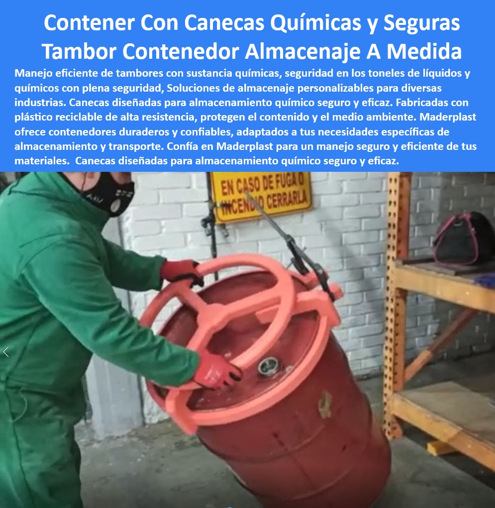 Tambores De Almacenamiento En Exteriores Barriles Reciclables Canecas Maderplast 0 Soluciones Almacenaje Personalizables Canecas para almacenamiento químico Cómo puedo comprar canecas de plástico reciclables Contenedores plástico Barriles productos peligrosos laboratorios, - Tambores líquidos reciclables seguridad, - ¿Cómo puedo obtener contenedores de plástico reciclables de alta resistencia?, - Soluciones personalizadas de almacenaje para tambores y barriles químicos, adaptadas a las necesidades específicas de diversas industrias, - Tambores-Líquidos-Corrosivos, - químicos-barriles-reciclables-canecas-seguras-maderplast.jpg, - Contenedores apilables para el almacenamiento seguro de productos químicos y líquidos corrosivos, con alta resistencia y durabilidad, - ¿Cuáles son las soluciones de almacenaje personalizables para barriles químicos?, - Manejo de Sustancias Peligrosas, - Contenedores plásticos reciclables alta resistencia, - Soluciones manejo sustancias peligrosas, - Tambores almacenamiento químicos seguros exteriores, - Barriles reciclables manejo sustancias peligrosas, - Canecas industriales personalizables para el almacenamiento seguro de líquidos y químicos, con diseño para manejo eficiente y protección contra incendios, - Canecas industriales personalizables químicos líquidos, - Contenedores personalizados almacenamiento exterior, - Canecas seguridad manejo laboratorios químicos, - Tambores de almacenamiento seguros para productos químicos en exteriores, fabricados con plástico reciclable de alta resistencia, marca Maderplast, - Contenedores apilables químicos alta seguridad, - Canecas resistentes almacenamiento líquidos, - Almacenamiento industrial canecas apilables, - Almacenamiento industrial barriles apilables, - ¿Dónde encuentro barriles industriales para líquidos inflamables?, - Barriles reciclables para el manejo de sustancias peligrosas, diseñados para cumplir con normativas de seguridad y protección ambiental, - Canecas almacenamiento químico contra incendios, - Soluciones almacenaje tambores seguridad incendios, - Soluciones personalizadas de almacenamiento de barriles, - Esta imagen destaca el manejo seguro y eficiente de bidones de productos químicos mediante las soluciones de almacenamiento personalizables de Maderplast. El texto hace hincapié en la seguridad, la personalización y el uso de plásticos duraderos y reciclables, - Tambores industriales reciclables protección ambiental, - Contenedores-Plásticos-Reciclables, - Barriles-Reciclables-Industriales, - ¿Dónde puedo comprar canecas de plástico reciclables para químicos?, - Productos-Químicos-Seguridad, - Soluciones-Almacenaje-Personalizadas, - Almacenamiento seguro canecas productos peligrosos, - Tambores-Almacenamiento-Químicos, - Canecas industriales líquidos inflamables, - Barriles industriales líquidos inflamables, - ¿Necesito tambores de almacenamiento para exteriores, qué opciones seguras hay?, - Canecas-Seguridad-Líquidos, - Canecas-Industriales-Resistentes, - Soluciones manejo tambores químicos exteriores, - Tambores plásticos reciclables alta durabilidad, - Contenedores seguros químicos líquidos corrosivos, - Almacenamiento exterior tambores líquidos corrosivos, - Almacenamiento-Exterior-Tambores, - Tambores reciclables químicos seguridad 0  Tambores De Almacenamiento En Exteriores Barriles Reciclables Canecas Maderplast 0 Soluciones Almacenaje Personalizables Canecas para almacenamiento químico Cómo puedo comprar canecas de plástico reciclables Contenedores plástico 0  