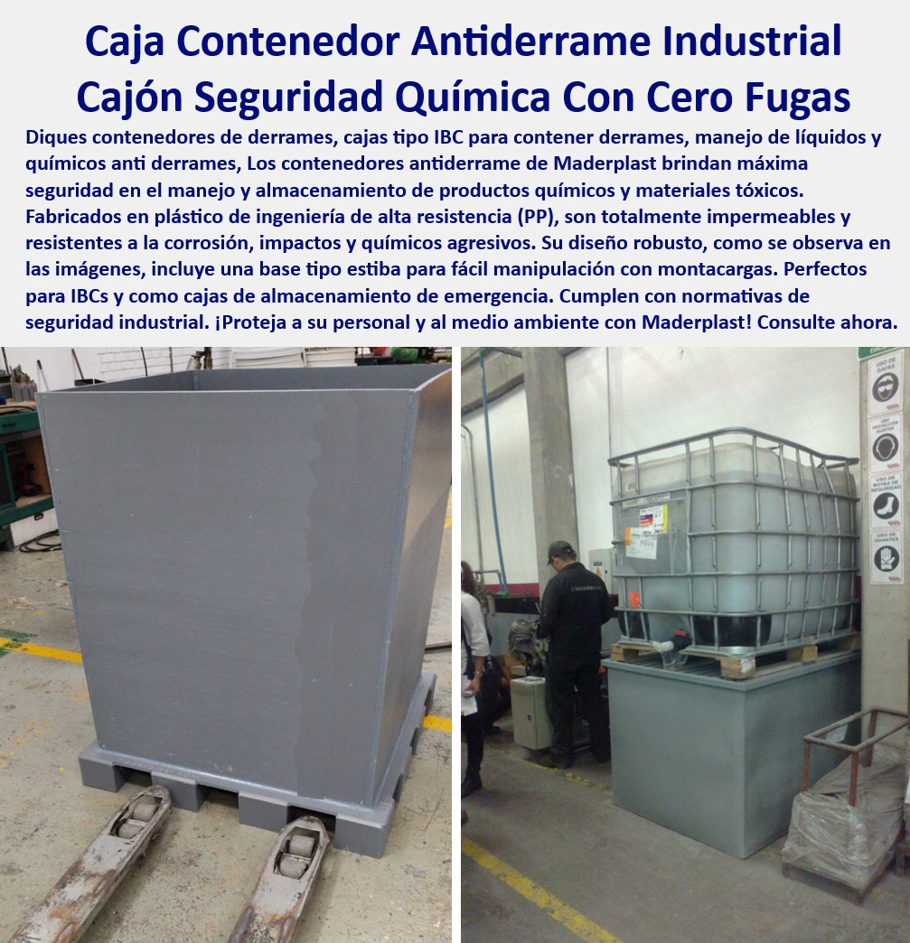 Tanques Seguros Para Productos Químicos Contenedores Antiderrame Maderplast 0 Contenedores de plástico reforzado Recipientes para transporte de materiales tóxicos Tanque antiderrames IBC Cajas robustas para almacenamiento de emergencia Contenedor Industrial Anticorrosión Para Químicos, - Recipiente Modular De Polipropileno Alta Durabilidad, - Tanque hermético de contención para emergencias industriales, - Contenedor Hermético Para Sustancias Peligrosas Líquidas, - Recipiente De Alta Resistencia Para Productos Corrosivos, - ¿Qué caja resistente necesito para emergencia química?, - Contenedor Industrial Certificado Contra Contaminación, - Contenedor Industrial Resistente A Impactos Y Golpes, - Solución De Contención Para Residuos Líquidos Peligrosos, - recipiente-industrial-alta-resistencia, - caja-hermetica-prevencion-fugas, - Plataforma Antiderrame Para Bidones Y Tambores, - Estructura Reforzada Para Manipulación Con Montacargas, - Solución certificada para protección contra fugas químicas, - Caja De Contención Certificada Para Líquidos Industriales, - plataforma-antiderrame-emergencias, - contenedor-seguro-materiales-toxicos, - Plataforma Modular De Protección Para Almacenes Químicos, - Caja Hermética Antiderrame Para Laboratorios Industriales, - ¿Cuál es el mejor sistema antiderrame para IBC industriales?, - caja-antiderrame-industrial-tanque-ibc-seguridad-quimica-almacenamiento-toxicos-maderplast.jpg, - Caja Antiderrame Industrial Para Manejo De Químicos, - Caja De Seguridad Para Transporte De Líquidos Tóxicos, - plataforma-segura-traslado-bidones, - caja-antiderrame-industrial-quimicos, - ¿Qué contenedor sirve para transportar líquidos peligrosos sin fugas?, - Tanque Antiderrame Para IBC Con Base Estiba, - Plataforma De Seguridad Para Emergencias Químicas, - contenedor-anticorrosion-liquidos, - Contenedor De Emergencia Para Sustancias Industriales, - tanque-ibc-almacenamiento-seguro, - Contenedor reforzado para manejo de sustancias líquidas peligrosas, - ¿Cómo protejo mi almacén de fugas de materiales tóxicos?, - Tanque De Contención Para Prevención Ambiental, - sistema-seguridad-química-industrial, - Contenedor Reforzado Para Almacenamiento De Materiales Tóxicos, - Caja Industrial Impermeable Para Prevención De Fugas, - caja-estiba-almacenamiento-tóxicos, - ¿Dónde puedo conseguir una caja antiderrame para químicos tóxicos?, - Sistema De Seguridad Química Con Cero Fugas, - Tanque Modular Antiderrame Para Almacenamiento Seguro, - Caja Estiba De Seguridad Para Líquidos Peligrosos, - Sistema De Retención De Alta Capacidad Para IBC, - Caja antiderrame industrial para almacenamiento seguro de químicos, - Solución Integral Para Manejo De Líquidos Corrosivos, - Plataforma antiderrame con base estiba para IBC 0 Tanques Seguros Para Productos Químicos Contenedores Antiderrame Maderplast 0 Contenedores de plástico reforzado, - Recipientes para transporte de materiales tóxicos, - Tanque-antiderrames-IBC, - Cajas robustas para almacenamiento de emergencia,