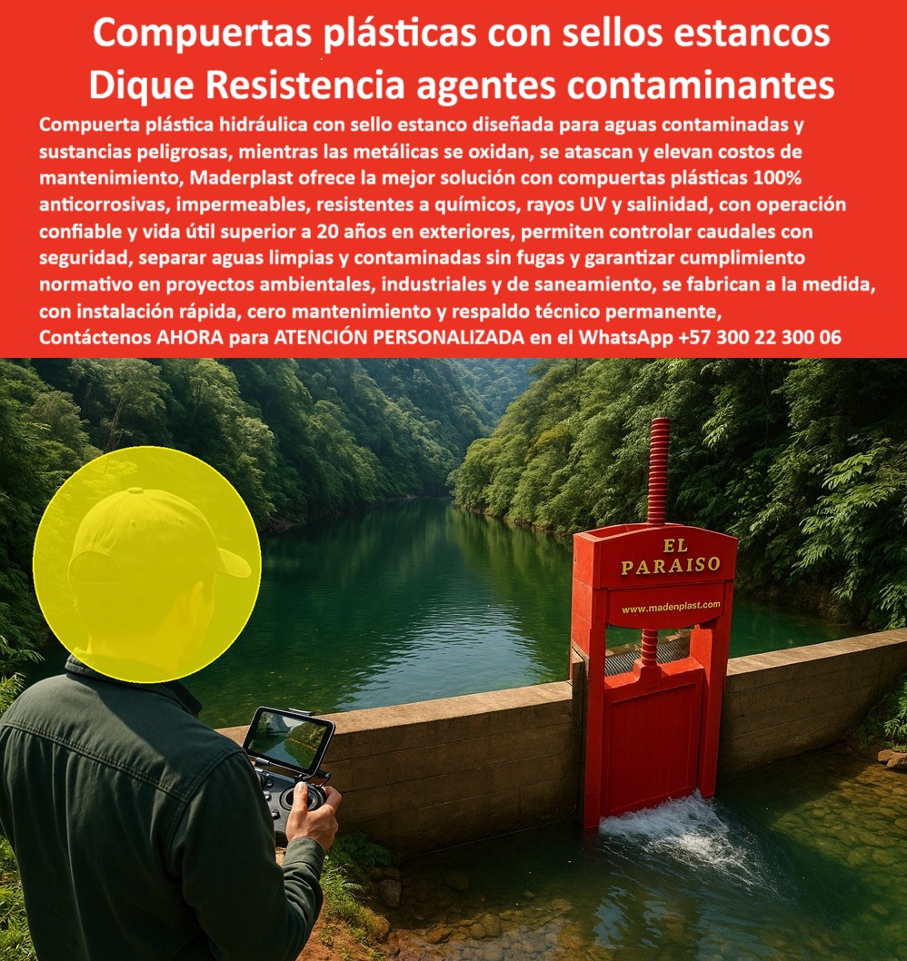 Compuerta Anti Corrosión Aguas Contaminadas Sustancias Peligrosas Maderplast 0 compuerta plástica con sello estanco para aguas contaminadas, - compuerta plástica resistente a agentes contaminantes, - compuerta hidráulica PP Compuerta Anti Corrosión Aguas Contaminadas Sustancias Peligrosas Maderplast 0 compuerta plástica con sello estanco para aguas contaminadas compuerta plástica resistente a agentes contaminantes compuerta hidráulica PP 0 Compuerta Anti Corrosión Aguas Contaminadas Sustancias Peligrosas Maderplast 0 compuerta plástica con sello estanco para aguas contaminadas, - compuerta plástica resistente a agentes contaminantes, - compuerta hidráulica PP