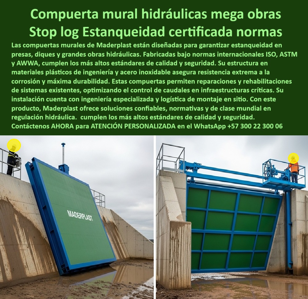 Compuerta Ingeniería De Presas Mega Obras Hidráulicas Dique Grande Maderplast 0 Soluciones de estanqueidad para obras hidráulicas, - Reparación de compuertas de regulación, - Compuerta mural de acero inoxidable Instalación Compuerta Ingeniería De Presas Mega Obras Hidráulicas Dique Grande Maderplast 0 Soluciones de estanqueidad para obras hidráulicas Reparación de compuertas de regulación Compuerta mural de acero inoxidable Instalación 0 Compuerta Ingeniería De Presas Mega Obras Hidráulicas Dique Grande Maderplast 0 Soluciones de estanqueidad para obras hidráulicas, - Reparación de compuertas de regulación, - Compuerta mural de acero inoxidable Instalación
