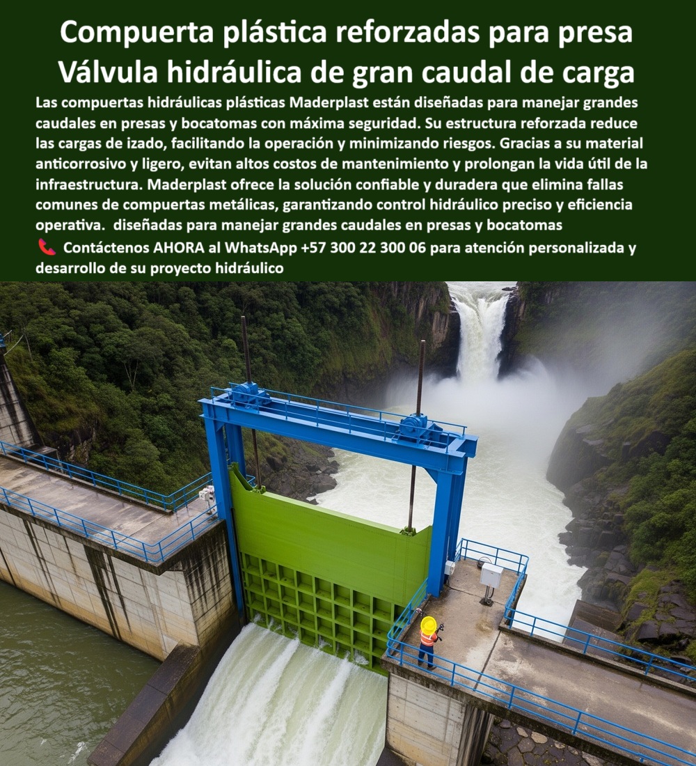 Compuerta Radial y Deslizante Obras de presa y Caudales bocatoma Maderplast 0 compuerta plástica reforzada para grandes caudales, - compuerta hidráulica con reducción de cargas de izado, compuerta hidráulica plástica Presas Compuerta Radial y Deslizante Obras de presa y Caudales bocatoma Maderplast 0 compuerta plástica reforzada para grandes caudales compuerta hidráulica con reducción de cargas de izado compuerta hidráulica plástica Presas 0 Compuerta Radial y Deslizante Obras de presa y Caudales bocatoma Maderplast 0 compuerta plástica reforzada para grandes caudales, - compuerta hidráulica con reducción de cargas de izado, compuerta hidráulica plástica Presas
