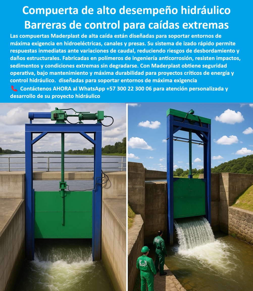 Compuertas Alta Caída Compuertas De Alto Desempeño Hidráulico Maderplast 0 compuerta con sistema de izado rápido, - Compuertas hidráulicas hidroeléctricas y cascadas de alta caída, - compuerta adaptada a entornos extremos Compuertas Alta Caída Compuertas De Alto Desempeño Hidráulico Maderplast 0 compuerta con sistema de izado rápido Compuertas hidráulicas hidroeléctricas y cascadas de alta caída compuerta adaptada a entornos extremos 0 Compuertas Alta Caída Compuertas De Alto Desempeño Hidráulico Maderplast 0 compuerta con sistema de izado rápido, - Compuertas hidráulicas hidroeléctricas y cascadas de alta caída, - compuerta adaptada a entornos extremos
