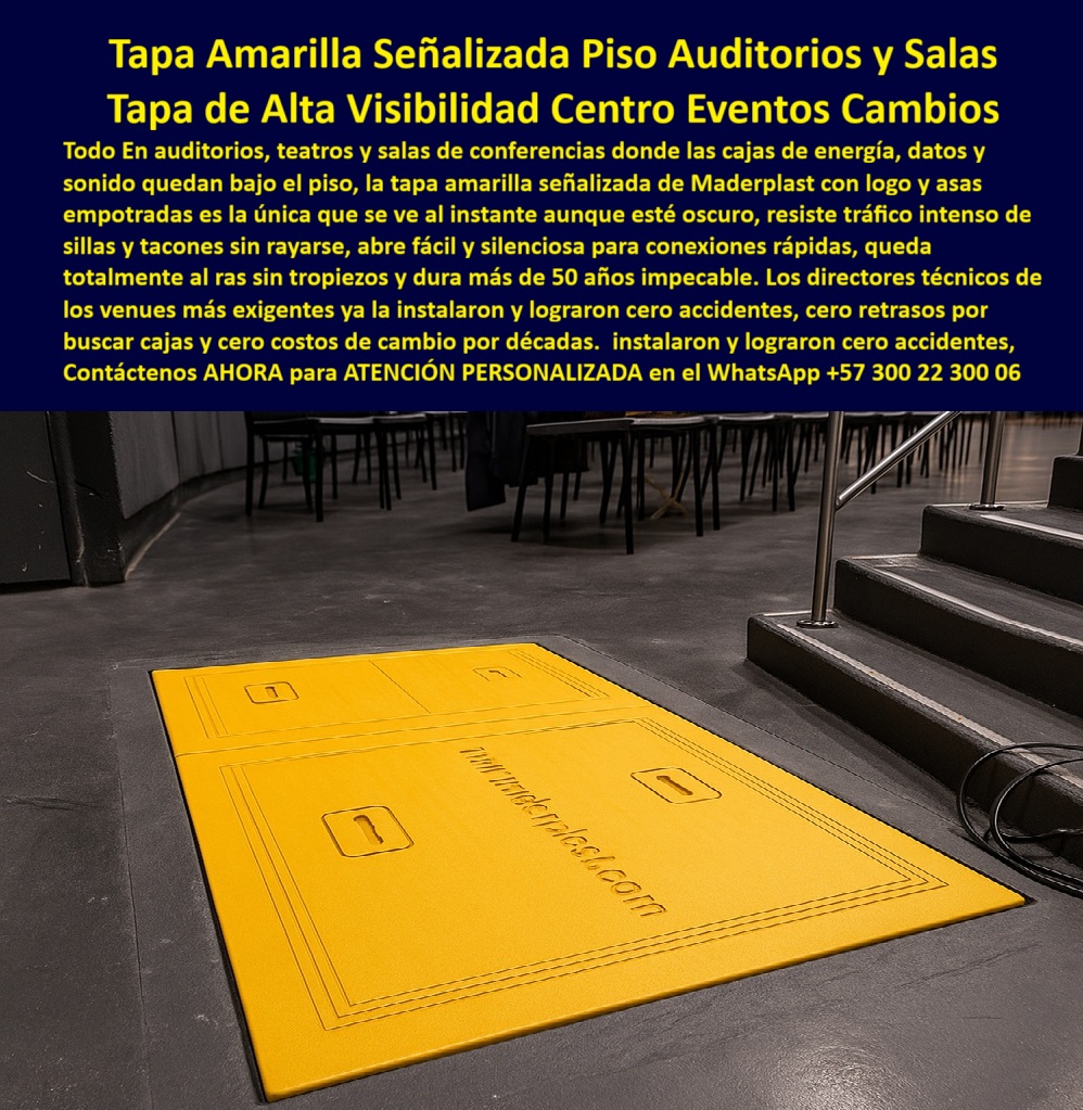 Tapas Señalizadas Marcadas Rotuladas Diseñada Con Señalización Maderplast 0 Tapa para empresas eléctricas de gas o telecomunicaciones que buscan visibilidad y durabilidad Tapa de señalización visual de advertencia Tapa amarilla con logo Tapas Señalizadas Marcadas Rotuladas Diseñada Con Señalización Maderplast 0 Tapa para empresas eléctricas de gas o telecomunicaciones que buscan visibilidad y durabilidad Tapa de señalización visual de advertencia Tapa amarilla con logo