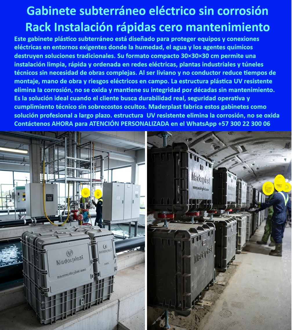 Gabinetes Eléctricos Cajas De Inspección Caja Conexiones Red Maderplast 0 gabinete eléctrico subterráneo sin mantenimiento caja eléctrica plástica 30x30x30 gabinete eléctrico anticorrosivo gabinete caja de inspección eléctrica UV resistente