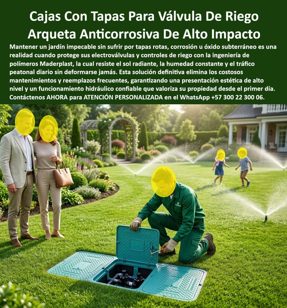 Caja Con Tapa Válvula Riego Jardín Arqueta Registro Cajillas Riegos Maderplast - Arqueta Plástica Para Control Inalámbrico De Jardines, Cajilla Anticorrosiva Para Válvulas De Riego Inteligente, Caja Aspersor Riego Tecnificado Fácil Acceso Caja A Caja Con Tapa Válvula Riego Jardín Arqueta Registro Cajillas Riegos Maderplast Arqueta Plástica Para Control Inalámbrico De Jardines Cajilla Anticorrosiva Para Válvulas De Riego Inteligente Caja Aspersor Riego Tecnificado Fácil Acceso Caja A