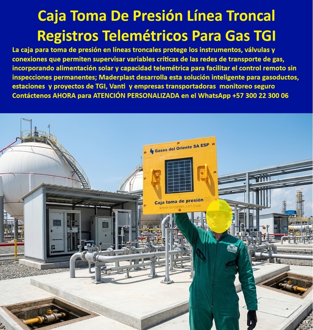 Caja De Registro Gas Inteligente Tapa Caja Telemetría Maderplast - Caja Toma Presión Gas Línea Troncal TGI Transporte, Caja Toma Presión Gas TGI Transportadora Internacional, Caja Registro Gas TGI Vanti Control Remoto Presión, Caja Toma Presión Caja De Registro Gas Inteligente Tapa Caja Telemetría Maderplast Caja Toma Presión Gas Línea Troncal TGI Transporte Caja Toma Presión Gas TGI Transportadora Internacional Caja Registro Gas TGI Vanti Control Remoto Presión Caja Toma Presión