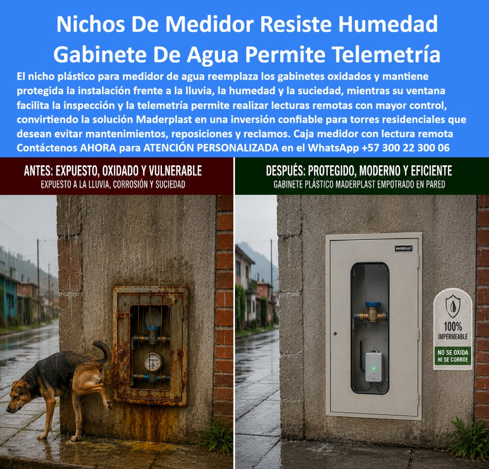 Cajas Medidores Resistentes A Humedad Y Salinidad Nicho Plástico Maderplast - Nicho Medidor Alta Densidad Torre Residencial Sin Deterioro, Nicho Medidor Vidrio Intacto Sin Empañar Presentación Torre, Gabinete Agua Corrosión Extrema Solucionado A Cajas Medidores Resistentes A Humedad Y Salinidad Nicho Plástico Maderplast Nicho Medidor Alta Densidad Torre Residencial Sin Deterioro Nicho Medidor Vidrio Intacto Sin Empañar Presentación Torre Gabinete Agua Corrosión Extrema Solucionado A