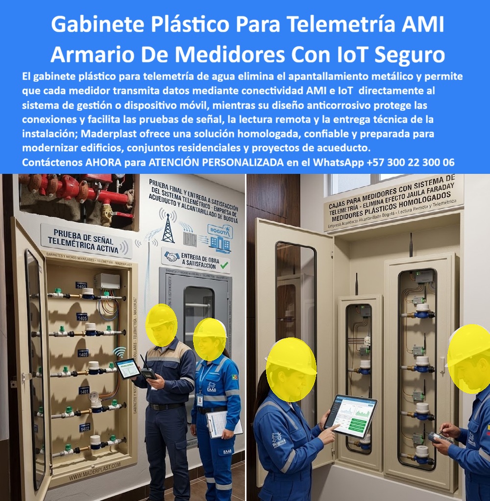 Cajas Telemetría Racks Servicios Gabinete Telemétrico Homologado Maderplast - Gabinetes Plásticos Telemetría De Agua Sin Apantallamiento, Armarios Medidores Con Conectividad IoT Segura, Gabinete Telemétrico Agua Directa Medidor Móvil, Cajas AMI Cajas Telemetría Racks Servicios Gabinete Telemétrico Homologado Maderplast Gabinetes Plásticos Telemetría De Agua Sin Apantallamiento Armarios Medidores Con Conectividad IoT Segura Gabinete Telemétrico Agua Directa Medidor Móvil Cajas AMI
