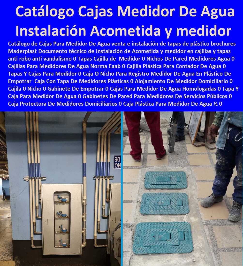 Cajilla Del Medidor Con Tapa Plástica instalación paso a paso Maderplast - Modelos de Caja Tapa Medidor de Agua Antirrobo Resistente y Duradera, Caja de pared Tapa de acueducto para andén peatonal, nicho de seguridad gabinete cajilla acueducto a Cajilla Del Medidor Con Tapa Plástica instalación paso a paso Maderplast Modelos de Caja Tapa Medidor de Agua Antirrobo Resistente y Duradera Caja de pared Tapa de acueducto para andén peatonal nicho de seguridad gabinete cajilla acueducto a