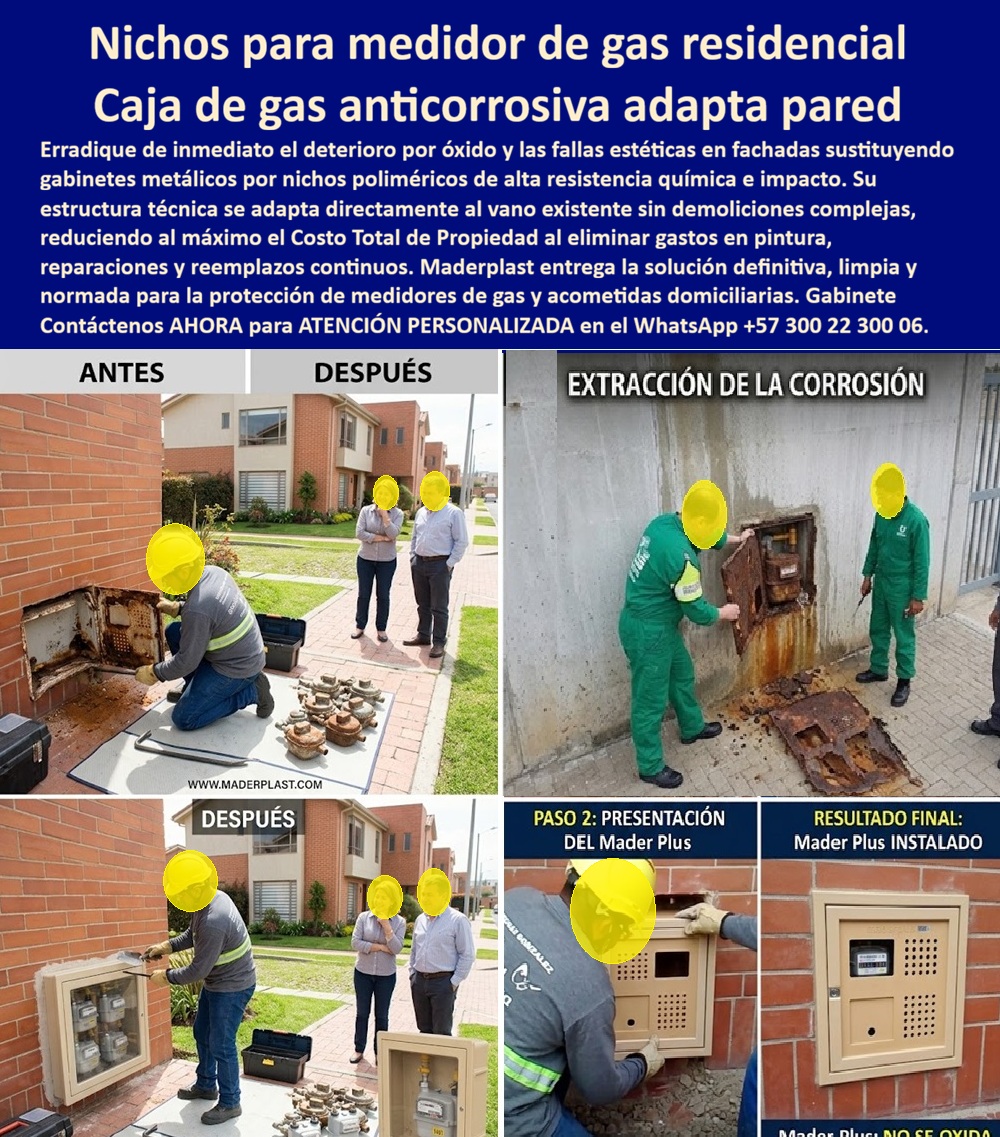 Cambio Nicho Gas Oxidado Nicho Gas Anticorrosión Instalación Maderplast - Nicho Medidor Instalación Finalizada Seco Sin Fugas, Nicho de distribución para agua potable alta durabilidad, Gabinete para Gas contador de Gs exterior inmune a orines Cambio Nicho Gas Oxidado Nicho Gas Anticorrosión Instalación Maderplast Nicho Medidor Instalación Finalizada Seco Sin Fugas Nicho de distribución para agua potable alta durabilidad Gabinete para Gas contador de Gs exterior inmune a orines