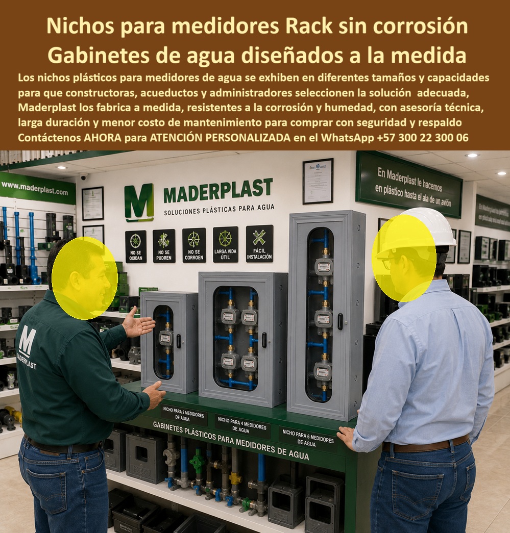 Punto De Venta Nichos Medidores Agua Exhibición Gabinetes Maderplast - Exhibición de gabinetes agua potable sin mantenimiento, Gabinete de sobreponer acueducto norma constructora, Gabinetes Medidores Agua Con Diseños Personalizados Por Proyecto Punto De Venta Nichos Medidores Agua Exhibición Gabinetes Maderplast Exhibición de gabinetes agua potable sin mantenimiento Gabinete de sobreponer acueducto norma constructora Gabinetes Medidores Agua Con Diseños Personalizados Por Proyecto