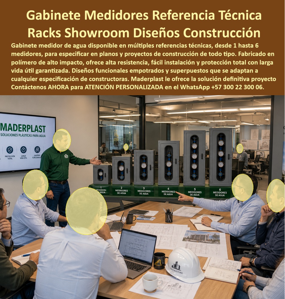 Punto De Venta Nichos Medidores Agua Exhibición Gabinetes Maderplast - Gabinete Medidor Referencia Técnica Especificar Diseño Construcción, Showroom De Cajas Medidores Empotradas Y Sobrepuestas, Gabinetes Medidores Especificados En Plano medidas Punto De Venta Nichos Medidores Agua Exhibición Gabinetes Maderplast Gabinete Medidor Referencia Técnica Especificar Diseño Construcción Showroom De Cajas Medidores Empotradas Y Sobrepuestas Gabinetes Medidores Especificados En Plano medidas