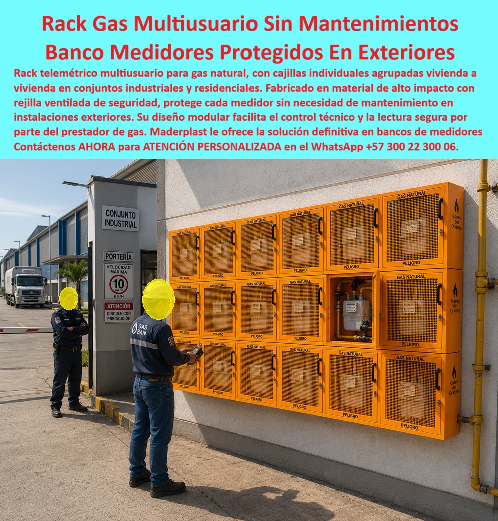Rack Gas Telemétrico Multiusuario Gabinetes Medidores Gas Maderplast - Cajilla para medidor de gas agrupado sin mantenimiento, Nicho Gas Multiusuario Panel Vivienda A Vivienda Seguro, Bancos De Medidores De Gas Protegidos Exteriores Telemétrico Rack Gas Telemétrico Multiusuario Gabinetes Medidores Gas Maderplast Cajilla para medidor de gas agrupado sin mantenimiento Nicho Gas Multiusuario Panel Vivienda A Vivienda Seguro Bancos De Medidores De Gas Protegidos Exteriores Telemétrico