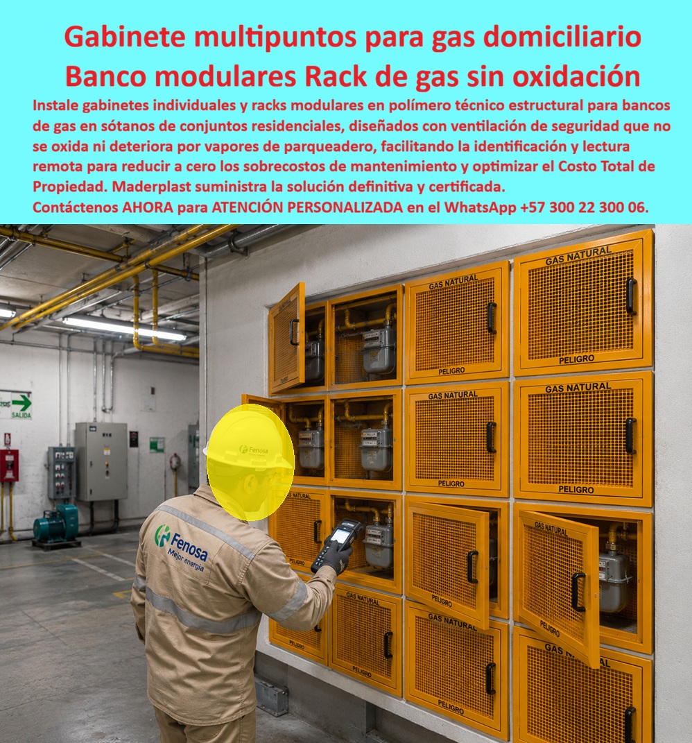 Rack Gas Telemétrico Multiusuario Gabinetes Medidores Gas Maderplast - Gabinete Multipunto Gas Domiciliario Fácil Identificación, Gabinetes Individuales, Banco De Gas Conjuntos Residenciales, Gabinetes Para Varios Medidores De Gas Con Telemetría Rack Gas Telemétrico Multiusuario Gabinetes Medidores Gas Maderplast Gabinete Multipunto Gas Domiciliario Fácil Identificación Gabinetes Individuales Banco De Gas Conjuntos Residenciales Gabinetes Para Varios Medidores De Gas Con Telemetría