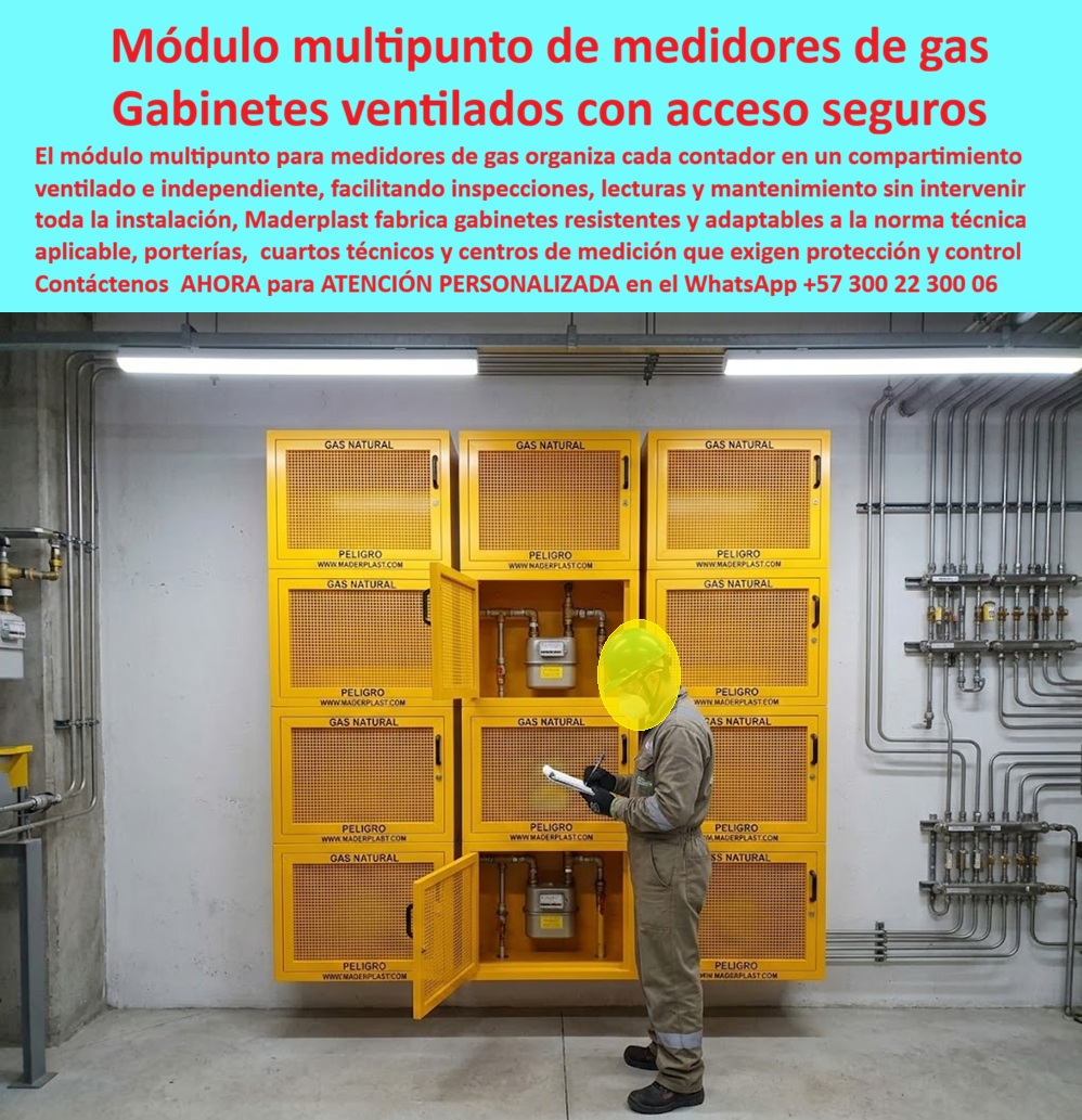 Rack Gas Telemétrico Multiusuario Gabinetes Medidores Gas Maderplast - Gabinetes Medidores De Gas En Portería, Tablero de medición de gas natural exterior antivandálico, Módulo De Gabinetes De Gas Conforme A Norma Técnica Gabinete Multipunto Gas Rack Gas Telemétrico Multiusuario Gabinetes Medidores Gas Maderplast Gabinetes Medidores De Gas En Portería Tablero de medición de gas natural exterior antivandálico Módulo De Gabinetes De Gas Conforme A Norma Técnica Gabinete Multipunto Gas
