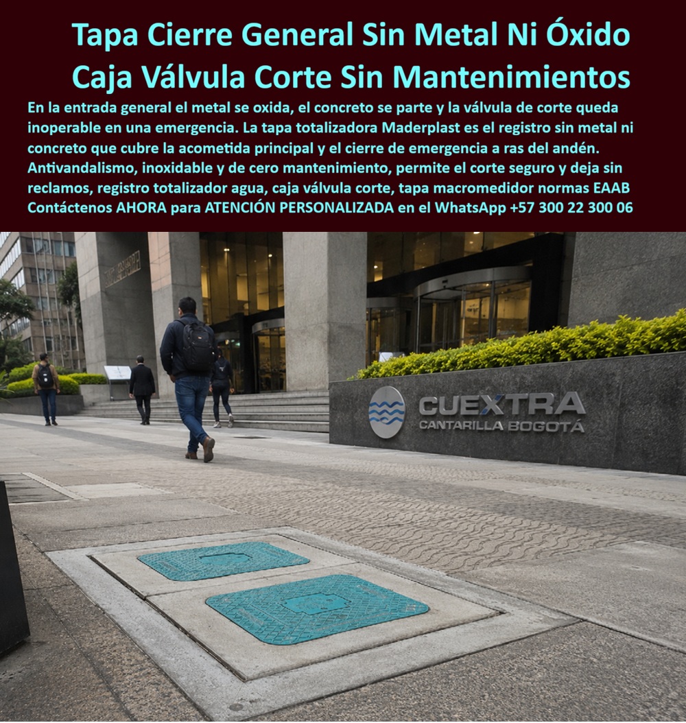 Tapa Totalizadora Telemetría Cajillas Tapas Válvulas Normas EAAB Maderplast - Tapa Cierre Válvula Principal Multifamiliar Corte Emergencia, Tapa Sin Metal Sin Concreto Totalizadora Norma Telemetría, Registro Totalizador Para Entrada General Agua Tapa Totalizadora Telemetría Cajillas Tapas Válvulas Normas EAAB Maderplast Tapa Cierre Válvula Principal Multifamiliar Corte Emergencia Tapa Sin Metal Sin Concreto Totalizadora Norma Telemetría Registro Totalizador Para Entrada General Agua