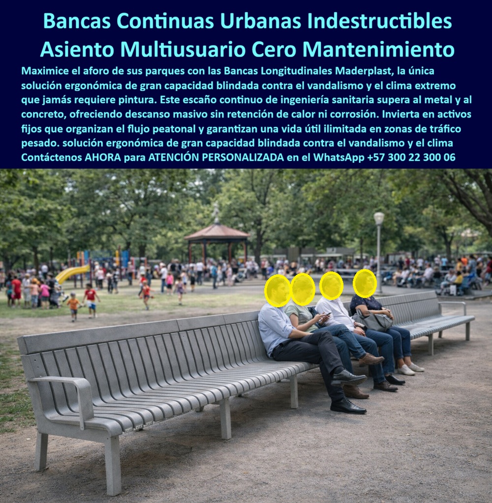 Mobiliario Urbano Gran Capacidad Silla Longitudinal Exterior Maderplast Banca Urbana Longitudinal de Gran Capacidad y Escaño Continuo Multiusuario Maderplast Ingeniería de Aforo Masivo: Visualice la eficiencia del urbanismo moderno materializada en su proyecto: una Banca Urbana Longitudinal de Gran Capacidad Maderplast que se extiende ininterrumpidamente, maximizando el aforo en parques y paseos peatonales. Al observar este sistema continuó, con su apariencia de metal gris industrial impecable pero de tacto cálido, usted está viendo la solución definitiva al déficit de asientos públicos. Está configurado con listones ergonómicos curvos que abrazan la espalda del usuario, garantizando un confort real sin retener el calor del mediodía ni el frío de la madrugada. A diferencia del metal que se corroe inevitablemente o la madera que exige barniz constante, esta estructura de ingeniería es 100% inmune al óxido, al vandalismo y al clima severo. Es la solución de "Asiento Infinito" que organiza el flujo peatonal, resiste el uso masivo de miles de personas y elimina para siempre los costos operativos de mantenimiento por más de 20 años. Para los Directores de Mejoramiento Urbano y arquitectos paisajistas que buscan optimizar el presupuesto público, la pregunta recurrente es qué bancas largas para parques no necesitan pintura ni mantenimiento y soportan el abuso diario. La respuesta técnica y financiera es la Banca Ergonómica Pública Resistencia Clima de Maderplast. Su polímero de ingeniería integral elimina la necesidad de pintura y resiste la intemperie sin degradarse jamás. Cuando el desafío es encontrar asientos corridos para zonas de alto tráfico peatonal que resisten golpes, nuestro sistema ofrece una estructura robusta antivandálica diseñada para soportar cargas dinámicas extremas. Además, si su objetivo es aumentar la capacidad de asientos en un malecón sin gastar mucho a largo plazo, la instalación de nuestras bancas de gran capacidad optimiza el costo por usuario sentado al maximizar el uso lineal del espacio, superando la densidad de ocupación de los bancos individuales en un 40%. Desde una perspectiva de rentabilidad y sostenibilidad, la comparativa entre bancos individuales tradicionales y bancas continuas Maderplast es contundente. Ofrecemos un retorno de inversión acelerado al eliminar el 100% del Gasto Operativo (OPEX) de mantenimiento y reposición por corrosión. Somos la especificación técnica líder para evitar la corrosión en mobiliario de costa; nuestro material hidrófugo e inerte al salitre reemplaza al acero galvanizado, garantizando una estética industrial impecable sin riesgo de oxidación estructural. En Maderplast, activamos los disparadores de compra necesarios para su gestión: solicite cotización inmediata, personalización de longitudes, planos de implantación para maximizar aforo, renders y prototipos. Como fabricantes colombianos, nuestro lema es "en plástico le hacemos hasta el ala de un avión", entregando soluciones como el Banco Urbano Masivo Ergonómico Sin Mantenimiento y escaños longitudinales sin mantenimiento que transforman el espacio público. EL TESTIMONIO PROFESIONAL CASO DE ÉXITO "el 'elefante blanco' oxidado se convirtió en el activo más valioso de la ciudad", confirma el ingeniero roberto casas, director de mejoramiento urbano de la alcaldía metropolitana, quien relata cómo salvaron el bulevar del río: "teníamos un problema crítico; las bancas de acero importadas se destruyeron en tres años por la humedad y el uso masivo, convirtiéndose en un foco de quejas y un agujero negro presupuestal. Decidimos arriesgarnos con la banca urbana longitudinal maderplast, instalando 200 metros lineales continuos. La apariencia gris mate es idéntica al metal moderno pero sin sus fallas técnicas. hoy, 5 años después, las bancas están intactas, sin óxido ni graffitis. ahorro acumulado: 100% del presupuesto de mantenimiento. hemos sentado a más de 5.000 personas simultáneamente sin una sola rotura. maderplast transformó un pasivo corrosivo en una infraestructura eterna." Para efectuar el Soporte técnico y eliminar cualquier duda con Garantía 5 años o cualquier temor al firmar la orden de compra, es fundamental abordar la responsabilidad fiscal y la durabilidad del activo. Ingeniero o Funcionario, al especificar el Escaño Continuo Multiusuario Maderplast, usted está blindando su gestión contra el detrimento patrimonial. No está comprando mobiliario que será chatarra en una administración. Usted está adquiriendo infraestructura de larga vida útil que cumple con normativas de resistencia, ergonomía y sostenibilidad (aportando a certificaciones LEED). Elimina el riesgo de demandas por cortes con metal oxidado o astillas de madera. Maderplast le entrega fichas técnicas, garantías de estabilidad UV y el respaldo de una fabricación industrial certificada. Usted compra la tranquilidad de saber que su proyecto de gran aforo funcionará impecablemente durante décadas. Asegure la capacidad y la modernidad de sus parques con la única banca diseñada para sentar a multitudes sin fallar. Contáctenos AHORA para recibir ATENCIÓN PERSONALIZADA, planes y cotización en el WhatsApp +57 300 22 300 06. 0 Banca Ergonómica Pública Resistencia Clima, Escaño Continuo Multiusuario Diseño Ergonómico Larga Vida, Banco Urbano Masivo Ergonómico Sin Mantenimiento, Mobiliario Urbano Gran Capacidad Silla Longitudinal Exterior Maderplast 0 Banca Ergonómica Pública Resistencia Clima Escaño Continuo Multiusuario Diseño Ergonómico Larga Vida Banco Urbano Masivo Ergonómico Sin Mantenimiento Banca Urbana Longitudinal de Gran Capacidad y Escaño Continuo Multiusuario Maderplast Ingeniería de Aforo Masivo: Visualice la eficiencia del urbanismo moderno materializada en su proyecto: una Banca Urbana Longitudinal de Gran Capacidad Maderplast que se extiende ininterrumpidamente, maximizando el aforo en parques y paseos peatonales. Al observar este sistema continuó, con su apariencia de metal gris industrial impecable pero de tacto cálido, usted está viendo la solución definitiva al déficit de asientos públicos. Está configurado con listones ergonómicos curvos que abrazan la espalda del usuario, garantizando un confort real sin retener el calor del mediodía ni el frío de la madrugada. A diferencia del metal que se corroe inevitablemente o la madera que exige barniz constante, esta estructura de ingeniería es 100% inmune al óxido, al vandalismo y al clima severo. Es la solución de "Asiento Infinito" que organiza el flujo peatonal, resiste el uso masivo de miles de personas y elimina para siempre los costos operativos de mantenimiento por más de 20 años. Para los Directores de Mejoramiento Urbano y arquitectos paisajistas que buscan optimizar el presupuesto público, la pregunta recurrente es qué bancas largas para parques no necesitan pintura ni mantenimiento y soportan el abuso diario. La respuesta técnica y financiera es la Banca Ergonómica Pública Resistencia Clima de Maderplast. Su polímero de ingeniería integral elimina la necesidad de pintura y resiste la intemperie sin degradarse jamás. Cuando el desafío es encontrar asientos corridos para zonas de alto tráfico peatonal que resisten golpes, nuestro sistema ofrece una estructura robusta antivandálica diseñada para soportar cargas dinámicas extremas. Además, si su objetivo es aumentar la capacidad de asientos en un malecón sin gastar mucho a largo plazo, la instalación de nuestras bancas de gran capacidad optimiza el costo por usuario sentado al maximizar el uso lineal del espacio, superando la densidad de ocupación de los bancos individuales en un 40%. Desde una perspectiva de rentabilidad y sostenibilidad, la comparativa entre bancos individuales tradicionales y bancas continuas Maderplast es contundente. Ofrecemos un retorno de inversión acelerado al eliminar el 100% del Gasto Operativo (OPEX) de mantenimiento y reposición por corrosión. Somos la especificación técnica líder para evitar la corrosión en mobiliario de costa; nuestro material hidrófugo e inerte al salitre reemplaza al acero galvanizado, garantizando una estética industrial impecable sin riesgo de oxidación estructural. En Maderplast, activamos los disparadores de compra necesarios para su gestión: solicite cotización inmediata, personalización de longitudes, planos de implantación para maximizar aforo, renders y prototipos. Como fabricantes colombianos, nuestro lema es "en plástico le hacemos hasta el ala de un avión", entregando soluciones como el Banco Urbano Masivo Ergonómico Sin Mantenimiento y escaños longitudinales sin mantenimiento que transforman el espacio público. EL TESTIMONIO PROFESIONAL CASO DE ÉXITO "el 'elefante blanco' oxidado se convirtió en el activo más valioso de la ciudad", confirma el ingeniero roberto casas, director de mejoramiento urbano de la alcaldía metropolitana, quien relata cómo salvaron el bulevar del río: "teníamos un problema crítico; las bancas de acero importadas se destruyeron en tres años por la humedad y el uso masivo, convirtiéndose en un foco de quejas y un agujero negro presupuestal. Decidimos arriesgarnos con la banca urbana longitudinal maderplast, instalando 200 metros lineales continuos. La apariencia gris mate es idéntica al metal moderno pero sin sus fallas técnicas. hoy, 5 años después, las bancas están intactas, sin óxido ni graffitis. ahorro acumulado: 100% del presupuesto de mantenimiento. hemos sentado a más de 5.000 personas simultáneamente sin una sola rotura. maderplast transformó un pasivo corrosivo en una infraestructura eterna." Para efectuar el Soporte técnico y eliminar cualquier duda con Garantía 5 años o cualquier temor al firmar la orden de compra, es fundamental abordar la responsabilidad fiscal y la durabilidad del activo. Ingeniero o Funcionario, al especificar el Escaño Continuo Multiusuario Maderplast, usted está blindando su gestión contra el detrimento patrimonial. No está comprando mobiliario que será chatarra en una administración. Usted está adquiriendo infraestructura de larga vida útil que cumple con normativas de resistencia, ergonomía y sostenibilidad (aportando a certificaciones LEED). Elimina el riesgo de demandas por cortes con metal oxidado o astillas de madera. Maderplast le entrega fichas técnicas, garantías de estabilidad UV y el respaldo de una fabricación industrial certificada. Usted compra la tranquilidad de saber que su proyecto de gran aforo funcionará impecablemente durante décadas. Asegure la capacidad y la modernidad de sus parques con la única banca diseñada para sentar a multitudes sin fallar. Contáctenos AHORA para recibir ATENCIÓN PERSONALIZADA, planes y cotización en el WhatsApp +57 300 22 300 06.