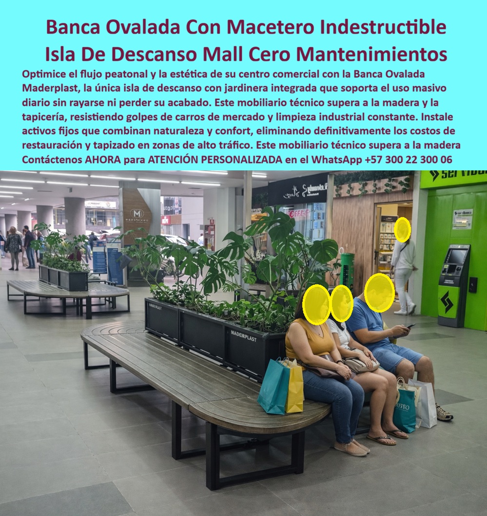 Rotonda Asiento Circular Macetero Central Banca Alcorque Maderplast Isla De Descanso Ovalada Mall Resistente Alto Tráfico En el pasillo principal de un centro comercial se integra una Banca Ovalada Con Macetero Indestructible como isla de descanso que no solo invita a sentarse: gobierna el flujo peatonal, ordena la circulación y eleva la estética del mall sin pedirle permiso al mantenimiento. El asiento continuo, de geometría ovalada, recibe a varias personas simultáneamente sin flexión incómoda ni pérdida de alineación, mientras la jardinera central agrega naturaleza real y un punto de referencia visual que ayuda a “leer” el espacio. En un entorno donde los carros de mercado golpean, la limpieza industrial es diaria y el uso es masivo, la decisión no es decorativa: es ingeniería aplicada a operación comercial. Por eso esta Isla De Descanso Ovalada Mall Resistente Alto Tráfico se diseña para que no se raye fácil, no se desposte, no se agriete y no termine “pidiendo” tapizado, barniz o restauración. El dolor del cliente y el problema se resuelve así: las bancas tapizadas se manchan y se rompen, la madera se golpea y se marca, y el metal termina con pintura saltada; cada reparación implica cierres, reprocesos y mala percepción del visitante. Aquí la solución es directa: mobiliario técnico pensado para alto tránsito. Fabricada por Maderplast, esta banca alfa combina estructura robusta y acabados de larga vida útil, soportando impactos, humedad y limpieza constante sin degradación acelerada. Cuando preguntan “¿qué tipo de banca circular sirve para centros comerciales con alto tráfico sin mantenimiento?”, la respuesta profesional es esta: banca ovalada con macetero para centros comerciales, diseñada como activo fijo de operación continua. Si la consulta es “necesito islas de descanso resistentes para un mall, ¿cuál recomiendan?”, el criterio correcto es uno: resistencia real a golpes y desgaste, y allí Maderplast marca la diferencia. Y sí el reto es “sentar personas todo el día sin dañarse”, se requiere un mobiliario para centros comerciales alto tráfico con estabilidad dimensional y desempeño repetible, no un mueble de temporada. La identificación técnica del producto es inequívoca: se trata de una banca ovalada con macetero central instalada en centro comercial como isla de descanso para alto tráfico; es un asiento circular con jardinera integrada que organiza el flujo peatonal en pasillos comerciales; funciona como banca redonda para zonas de espera en malls con uso masivo diario; opera como isla de descanso con vegetación central que aporta confort y orden en espacios comerciales; y se especifica como banca alcorque para espacios comerciales donde la durabilidad manda. Esa precisión es la que el comprador busca cuando escribe “banca circular alto tráfico mall” o cuando solicita una “isla de descanso comercial sin mantenimiento”, incluso si internamente lo etiqueta como banca-circular-alto-tráfico o isla-descanso-centro-comercial para encontrar rápido la solución correcta. EL TESTIMONIO PROFESIONAL DE ÉXITO: "En El Primer Mes De Operación, El Equipo De Aseo Nos Dijo Algo Que Nunca Habíamos Escuchado: ‘Por Fin, Una Banca Que No Nos Obliga A Disimular Daños’. Instalamos Estas Islas De Descanso En El Corredor Más Exigente Del Centro Comercial, Donde Los Carros Golpean Y La Limpieza Es Intensa. A Las Pocas Semanas, La Zona Se Veía Más Ordenada, La Gente Descansaba Sin Invadir Circulaciones Y Los Reclamos Por Mobiliario Maltratado Desaparecieron. Lo Mejor Fue El Número: Bajaron Las Reposiciones Y Dejamos De Cerrar Áreas Para Reparaciones. Hoy, esa banca Con macetero es parte de la identidad del Mall.” El Argumento es Técnico y contundente. que elimina el miedo a firmar la orden de compra es un respaldo verificable. Maderplast trabaja con procesos industriales controlados y plásticos técnicos, fabrica a medida en Colombia para el mundo y documenta la solución con especificaciones, planos, detalles de anclaje/instalación, recomendaciones de limpieza, tolerancias, acabados y trazabilidad por lote. Usted puede pedir cotización formal, personalización dimensional y estética, renders, prototipos y producción en serie; Maderplast lo convierte en pieza real, porque “en plástico le hacemos hasta el ala de un avión, o lo que su imaginación quiera”. Asesoría Especializada Con Un Especialista De Maderplast, Atención Personalizada En Este Whatsapp 57+ 300 22 300 06 0 Asiento Redondo Zonas de Alto Tráfico, Banca Circular Exterior Descanso en Centros Comerciales, Isla De Descanso Ovalada Mall Resistente Alto Tráfico Rotonda Rotonda Asiento Circular Macetero Central Banca Alcorque Maderplast 0 Asiento Redondo Zonas de Alto Tráfico Banca Circular Exterior Descanso en Centros Comerciales Isla De Descanso Ovalada Mall Resistente Alto Tráfico Rotonda Isla De Descanso Ovalada Mall Resistente Alto Tráfico En el pasillo principal de un centro comercial se integra una Banca Ovalada Con Macetero Indestructible como isla de descanso que no solo invita a sentarse: gobierna el flujo peatonal, ordena la circulación y eleva la estética del mall sin pedirle permiso al mantenimiento. El asiento continuo, de geometría ovalada, recibe a varias personas simultáneamente sin flexión incómoda ni pérdida de alineación, mientras la jardinera central agrega naturaleza real y un punto de referencia visual que ayuda a “leer” el espacio. En un entorno donde los carros de mercado golpean, la limpieza industrial es diaria y el uso es masivo, la decisión no es decorativa: es ingeniería aplicada a operación comercial. Por eso esta Isla De Descanso Ovalada Mall Resistente Alto Tráfico se diseña para que no se raye fácil, no se desposte, no se agriete y no termine “pidiendo” tapizado, barniz o restauración. El dolor del cliente y el problema se resuelve así: las bancas tapizadas se manchan y se rompen, la madera se golpea y se marca, y el metal termina con pintura saltada; cada reparación implica cierres, reprocesos y mala percepción del visitante. Aquí la solución es directa: mobiliario técnico pensado para alto tránsito. Fabricada por Maderplast, esta banca alfa combina estructura robusta y acabados de larga vida útil, soportando impactos, humedad y limpieza constante sin degradación acelerada. Cuando preguntan “¿qué tipo de banca circular sirve para centros comerciales con alto tráfico sin mantenimiento?”, la respuesta profesional es esta: banca ovalada con macetero para centros comerciales, diseñada como activo fijo de operación continua. Si la consulta es “necesito islas de descanso resistentes para un mall, ¿cuál recomiendan?”, el criterio correcto es uno: resistencia real a golpes y desgaste, y allí Maderplast marca la diferencia. Y sí el reto es “sentar personas todo el día sin dañarse”, se requiere un mobiliario para centros comerciales alto tráfico con estabilidad dimensional y desempeño repetible, no un mueble de temporada. La identificación técnica del producto es inequívoca: se trata de una banca ovalada con macetero central instalada en centro comercial como isla de descanso para alto tráfico; es un asiento circular con jardinera integrada que organiza el flujo peatonal en pasillos comerciales; funciona como banca redonda para zonas de espera en malls con uso masivo diario; opera como isla de descanso con vegetación central que aporta confort y orden en espacios comerciales; y se especifica como banca alcorque para espacios comerciales donde la durabilidad manda. Esa precisión es la que el comprador busca cuando escribe “banca circular alto tráfico mall” o cuando solicita una “isla de descanso comercial sin mantenimiento”, incluso si internamente lo etiqueta como banca-circular-alto-tráfico o isla-descanso-centro-comercial para encontrar rápido la solución correcta. EL TESTIMONIO PROFESIONAL DE ÉXITO: "En El Primer Mes De Operación, El Equipo De Aseo Nos Dijo Algo Que Nunca Habíamos Escuchado: ‘Por Fin, Una Banca Que No Nos Obliga A Disimular Daños’. Instalamos Estas Islas De Descanso En El Corredor Más Exigente Del Centro Comercial, Donde Los Carros Golpean Y La Limpieza Es Intensa. A Las Pocas Semanas, La Zona Se Veía Más Ordenada, La Gente Descansaba Sin Invadir Circulaciones Y Los Reclamos Por Mobiliario Maltratado Desaparecieron. Lo Mejor Fue El Número: Bajaron Las Reposiciones Y Dejamos De Cerrar Áreas Para Reparaciones. Hoy, esa banca Con macetero es parte de la identidad del Mall.” El Argumento es Técnico y contundente. que elimina el miedo a firmar la orden de compra es un respaldo verificable. Maderplast trabaja con procesos industriales controlados y plásticos técnicos, fabrica a medida en Colombia para el mundo y documenta la solución con especificaciones, planos, detalles de anclaje/instalación, recomendaciones de limpieza, tolerancias, acabados y trazabilidad por lote. Usted puede pedir cotización formal, personalización dimensional y estética, renders, prototipos y producción en serie; Maderplast lo convierte en pieza real, porque “en plástico le hacemos hasta el ala de un avión, o lo que su imaginación quiera”. Asesoría Especializada Con Un Especialista De Maderplast, Atención Personalizada En Este Whatsapp 57+ 300 22 300 06