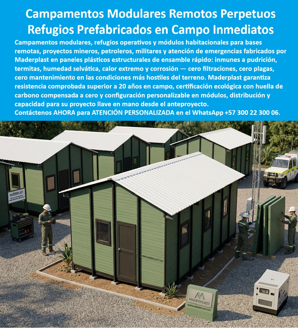Cabañas Modulares Ecológicas Casas Modulares Hoteleras Maderplast Cabañas Ecológicas Hoteleras Evitan Pudrición Montaje Rápido Campamentos Modulares Turismo Sin Mantenimiento Larga Vida Refugios Hoteleros Exteriores Resisten Clima Instalación