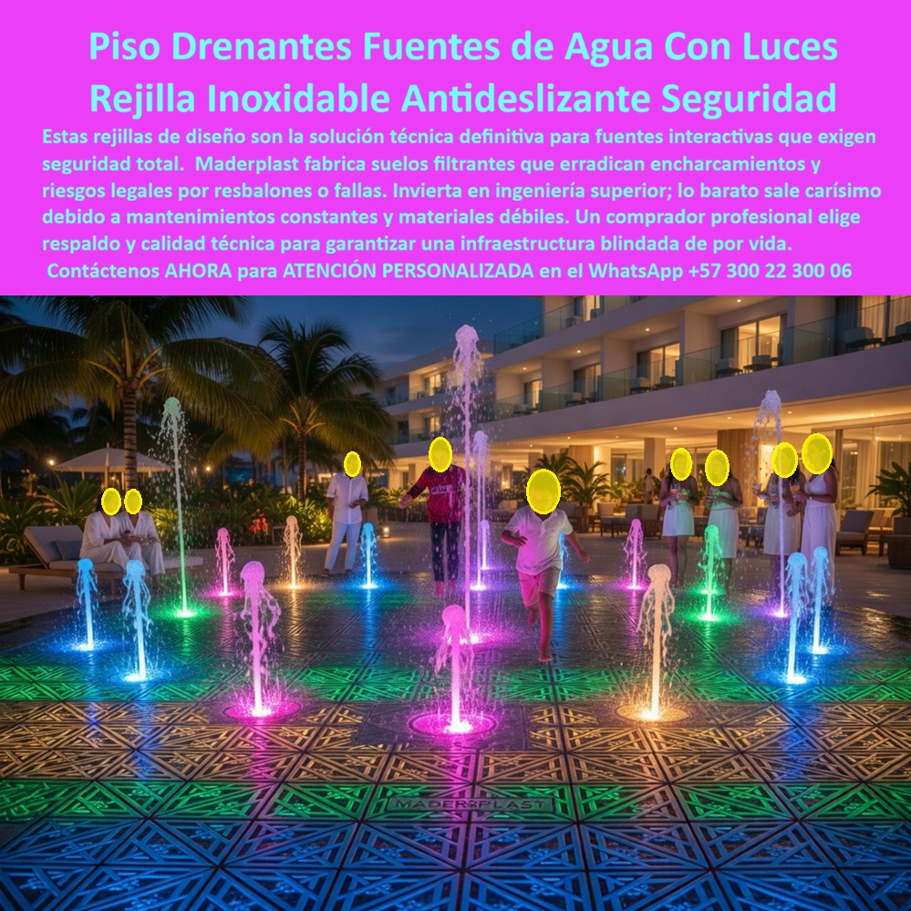 Pisos Drenantes Fuentes Agua Suelo Filtrante Fuente Luminosa Maderplast Rejillas Drenaje Para Fuentes Agua Luminosas Antideslizantes Duraderas Rejillas Filtrantes Para Fuentes Agua Luminosas Rejillas Drenantes Fuentes Agua Antideslizantes Deck