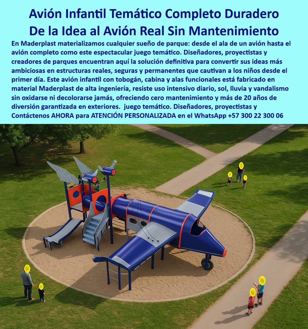 Parque Infantil Aviación Completo Juego Avión Maderplast - Avión Real Maderplast Ingeniería de Polímeros Recreativos: Del Concepto El diseño y fabricación de este producto de la imagen representa el punto máximo de la ingeniería aplicada al entretenimiento: el Avión Infantil Temático Completo Duradero. Esta estructura es un avión recreativo infantil parque temático fuerte larga vida exterior fabricado con polímeros de alta densidad que garantizan una vida útil superior a 20 años. Este avión gigante integra un fuselaje habitable, alas transitables y toboganes ergonómicos en un complejo lúdico que no se oxida, no se decolora y es inmune a ataques químicos o biológicos, ideal para proyectos urbanísticos que exigen máxima seguridad. En el diseño urbano, los proyectistas enfrentan el dilema de materiales que no cumplen lo prometido. Los productos de la competencia, en madera o metales de baja calidad, son una trampa financiera: ni regalados son rentables, pues ocultan costos altísimos en mantenimientos y riesgos jurídicos. Cuando se trata de aviones infantiles en plástico, Maderplast es el fabricante que convierte ideas en piezas reales, transformando bocetos ambiciosos en activos permanentes que cautivan a los niños y ofrecen tranquilidad total a los administradores. La inversión inicial en Maderplast se traduce inmediatamente en la eliminación del 100% de los costos de mantenimiento, óxido, pudrición y reemplazo típicos de los materiales tradicionales. No está comprando un producto, está adquiriendo un activo de larga vida que soluciona, una solución definitiva, una inversión a largo plazo, que está exento de depreciación por deterioro ambiental y uso constante. Para un Parque temático completo rodadero túnel resistente, esta durabilidad es la clave de la rentabilidad, especialmente en municipios donde el gasto público debe optimizarse eliminando el requerimiento perpetuo de pintura y reparaciones estructurales. Para ingenieros y arquitectos, la seguridad normativa es innegociable. El Avión Gigante PP de Maderplast posee materiales no conductores y superficies antideslizantes con baja conductividad térmica. A diferencia del metal, el parque no se calienta bajo el sol intenso, protegiendo la piel de los usuarios. Además, su estructura maciza no porosa resiste impactos y previene el grafiti, siendo el equipo perfecto para resistir el vandalismo en parques infantiles municipales o proyectos residenciales de lujo. ¿Cómo reducir el gasto operativo en mobiliario lúdico? La respuesta es la sustitución de materiales degradables por plástico estructural de ingeniería. Nuestras soluciones para licitaciones y hoteles garantizan que el equipo mantenga su integridad frente al salitre o climas extremos. Maderplast ofrece respaldo absoluto con planos, renders y prototipos, eliminando el miedo del ingeniero mediante certificaciones de seguridad y resistencia comprobadas en laboratorio. Como lo testifica el Dr. Fabián Rivera, Director de Planeación Municipal en octubre de 2025: "En la auditoría de activos del municipio, el parque avión de Maderplast fue el único calificado en 'Estado Impecable' tras tres años de vandalismo. Mientras otros parques fueron demolidos por pudrición, el avión de plástico técnico no ha requerido ni una sola gota de pintura. Para el Estado, es la única forma de asegurar que la inversión no sea una carga de mantenimiento perpetua." Elegir Maderplast es optar por ingeniería lúdica certificada. Somos los fabricantes que garantizan que su proyecto sea rentable, seguro y visualmente impactante por décadas. Asesoría Especializada Con Un Especialista De Maderplast, Atención Personalizada En Este Whatsapp 57+ 300 22 300 06 Avión Recreativo Infantil Parque Temático Fuerte Larga Vida Exterior, Avión Recreativo Infantil Parque Temático, Parque Temático Completo Rodadero Túnel Resistente, Avión Gigante PP Parque Infantil Aviación Completo Juego Avión Maderplast Avión Recreativo Infantil Parque Temático Fuerte Larga Vida Exterior Avión Recreativo Infantil Parque Temático Parque Temático Completo Rodadero Túnel Resistente Avión Gigante PP Avión Real Maderplast Ingeniería de Polímeros Recreativos: Del Concepto El diseño y fabricación de este producto de la imagen representa el punto máximo de la ingeniería aplicada al entretenimiento: el Avión Infantil Temático Completo Duradero. Esta estructura es un avión recreativo infantil parque temático fuerte larga vida exterior fabricado con polímeros de alta densidad que garantizan una vida útil superior a 20 años. Este avión gigante integra un fuselaje habitable, alas transitables y toboganes ergonómicos en un complejo lúdico que no se oxida, no se decolora y es inmune a ataques químicos o biológicos, ideal para proyectos urbanísticos que exigen máxima seguridad. En el diseño urbano, los proyectistas enfrentan el dilema de materiales que no cumplen lo prometido. Los productos de la competencia, en madera o metales de baja calidad, son una trampa financiera: ni regalados son rentables, pues ocultan costos altísimos en mantenimientos y riesgos jurídicos. Cuando se trata de aviones infantiles en plástico, Maderplast es el fabricante que convierte ideas en piezas reales, transformando bocetos ambiciosos en activos permanentes que cautivan a los niños y ofrecen tranquilidad total a los administradores. La inversión inicial en Maderplast se traduce inmediatamente en la eliminación del 100% de los costos de mantenimiento, óxido, pudrición y reemplazo típicos de los materiales tradicionales. No está comprando un producto, está adquiriendo un activo de larga vida que soluciona, una solución definitiva, una inversión a largo plazo, que está exento de depreciación por deterioro ambiental y uso constante. Para un Parque temático completo rodadero túnel resistente, esta durabilidad es la clave de la rentabilidad, especialmente en municipios donde el gasto público debe optimizarse eliminando el requerimiento perpetuo de pintura y reparaciones estructurales. Para ingenieros y arquitectos, la seguridad normativa es innegociable. El Avión Gigante PP de Maderplast posee materiales no conductores y superficies antideslizantes con baja conductividad térmica. A diferencia del metal, el parque no se calienta bajo el sol intenso, protegiendo la piel de los usuarios. Además, su estructura maciza no porosa resiste impactos y previene el grafiti, siendo el equipo perfecto para resistir el vandalismo en parques infantiles municipales o proyectos residenciales de lujo. ¿Cómo reducir el gasto operativo en mobiliario lúdico? La respuesta es la sustitución de materiales degradables por plástico estructural de ingeniería. Nuestras soluciones para licitaciones y hoteles garantizan que el equipo mantenga su integridad frente al salitre o climas extremos. Maderplast ofrece respaldo absoluto con planos, renders y prototipos, eliminando el miedo del ingeniero mediante certificaciones de seguridad y resistencia comprobadas en laboratorio. Como lo testifica el Dr. Fabián Rivera, Director de Planeación Municipal en octubre de 2025: "En la auditoría de activos del municipio, el parque avión de Maderplast fue el único calificado en 'Estado Impecable' tras tres años de vandalismo. Mientras otros parques fueron demolidos por pudrición, el avión de plástico técnico no ha requerido ni una sola gota de pintura. Para el Estado, es la única forma de asegurar que la inversión no sea una carga de mantenimiento perpetua." Elegir Maderplast es optar por ingeniería lúdica certificada. Somos los fabricantes que garantizan que su proyecto sea rentable, seguro y visualmente impactante por décadas. Asesoría Especializada Con Un Especialista De Maderplast, Atención Personalizada En Este Whatsapp 57+ 300 22 300 06