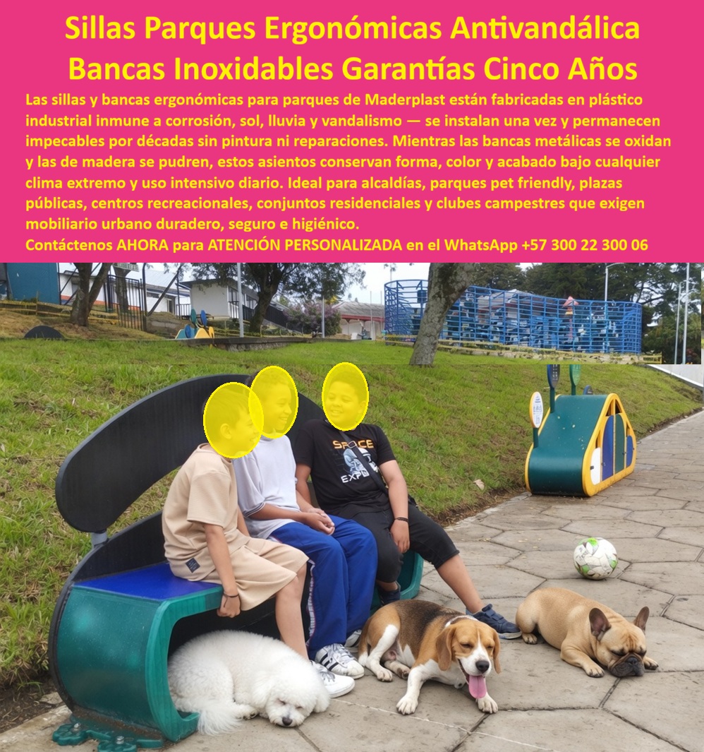 Sillas Para Parques Mascotas Diseño Asientos Parque Enea Maderplast - Bancas Urbanas Antivandálicas Que Permanecen Impecables Durante Décadas En Exteriores Las bancas ergonómicas Maderplast para parques, zonas recreativas y espacios pet friendly están diseñadas para resolver uno de los mayores problemas del mobiliario urbano tradicional: corrosión, pudrición, vandalismo y deterioro acelerado por exposición climática permanente. Fabricadas en plástico estructural de alta ingeniería, estas bancas exteriores soportan humedad, lluvia, rayos UV, barro, tránsito intensivo y ambientes públicos exigentes sin oxidarse, astillarse ni perder estabilidad estructural. El diseño ergonómico incorpora superficies curvas confortables, acabados resistentes y colores integrales permanentes que mantienen apariencia moderna y profesional durante años sin necesidad de pintura, barnices ni mantenimientos correctivos constantes. A diferencia de las bancas metálicas tradicionales que terminan oxidadas o las de madera que absorben humedad y se deterioran rápidamente, las estructuras Maderplast conservan forma, color y funcionalidad incluso en parques públicos de alto tráfico y espacios recreativos pet friendly. Estas bancas urbanas son ideales para alcaldías, conjuntos residenciales, parques infantiles, senderos ecológicos, plazas públicas, clubes, hoteles, parques para mascotas y proyectos turísticos que requieren mobiliario exterior durable, higiénico y resistente al vandalismo. Además, su estructura anticorrosiva facilita la limpieza rápida y reduce significativamente los costos operativos asociados a reparación, repintado y reemplazo frecuente. Actualmente muchos compradores institucionales realizan búsquedas como: “¿Qué banca exterior dura más en parques públicos?”, “¿Qué mobiliario urbano no se oxida?”, “¿Qué bancas resisten vandalismo y lluvia?” o “¿Quién fabrica sillas urbanas resistentes para parques pet friendly?”. Precisamente allí Maderplast se posiciona como una solución orientada a larga vida útil, reducción del costo total de propiedad y estabilidad estética permanente. El ingeniero Fernando Alberto Rivera, director de espacio público y mobiliario urbano, destacó que las bancas ergonómicas implementadas por Maderplast transformaron visualmente el parque y mejoraron significativamente la comodidad y experiencia de los visitantes. También resaltó la reducción notable de costos operativos gracias a la resistencia estructural, estabilidad del color y eliminación de repintes frecuentes. Maderplast fabrica bancas urbanas, sillas exteriores, mobiliario recreativo, asientos pet friendly y soluciones urbanísticas resistentes diseñadas para espacios públicos y proyectos arquitectónicos que necesitan máxima durabilidad, seguridad y excelente comportamiento exterior durante décadas. Atención personalizada y asesoría especializada WhatsApp: +57 300 22 300 06 Sillas Descanso Exterior Inoxidables Inversión De Vida, Asiento Público Inoxidable De Alta Calidad Garantía 5 Años, Banca Ergonómica Para Plazas Resistente Impacto 0 Sillas Para Parques Mascotas Diseño Asientos Parque Enea Maderplast Sillas Descanso Exterior Inoxidables Inversión De Vida Asiento Público Inoxidable De Alta Calidad Garantía 5 Años Banca Ergonómica Para Plazas Resistente Impacto 0 Bancas Urbanas Antivandálicas Que Permanecen Impecables Durante Décadas En Exteriores Las bancas ergonómicas Maderplast para parques, zonas recreativas y espacios pet friendly están diseñadas para resolver uno de los mayores problemas del mobiliario urbano tradicional: corrosión, pudrición, vandalismo y deterioro acelerado por exposición climática permanente. Fabricadas en plástico estructural de alta ingeniería, estas bancas exteriores soportan humedad, lluvia, rayos UV, barro, tránsito intensivo y ambientes públicos exigentes sin oxidarse, astillarse ni perder estabilidad estructural. El diseño ergonómico incorpora superficies curvas confortables, acabados resistentes y colores integrales permanentes que mantienen apariencia moderna y profesional durante años sin necesidad de pintura, barnices ni mantenimientos correctivos constantes. A diferencia de las bancas metálicas tradicionales que terminan oxidadas o las de madera que absorben humedad y se deterioran rápidamente, las estructuras Maderplast conservan forma, color y funcionalidad incluso en parques públicos de alto tráfico y espacios recreativos pet friendly. Estas bancas urbanas son ideales para alcaldías, conjuntos residenciales, parques infantiles, senderos ecológicos, plazas públicas, clubes, hoteles, parques para mascotas y proyectos turísticos que requieren mobiliario exterior durable, higiénico y resistente al vandalismo. Además, su estructura anticorrosiva facilita la limpieza rápida y reduce significativamente los costos operativos asociados a reparación, repintado y reemplazo frecuente. Actualmente muchos compradores institucionales realizan búsquedas como: “¿Qué banca exterior dura más en parques públicos?”, “¿Qué mobiliario urbano no se oxida?”, “¿Qué bancas resisten vandalismo y lluvia?” o “¿Quién fabrica sillas urbanas resistentes para parques pet friendly?”. Precisamente allí Maderplast se posiciona como una solución orientada a larga vida útil, reducción del costo total de propiedad y estabilidad estética permanente. El ingeniero Fernando Alberto Rivera, director de espacio público y mobiliario urbano, destacó que las bancas ergonómicas implementadas por Maderplast transformaron visualmente el parque y mejoraron significativamente la comodidad y experiencia de los visitantes. También resaltó la reducción notable de costos operativos gracias a la resistencia estructural, estabilidad del color y eliminación de repintes frecuentes. Maderplast fabrica bancas urbanas, sillas exteriores, mobiliario recreativo, asientos pet friendly y soluciones urbanísticas resistentes diseñadas para espacios públicos y proyectos arquitectónicos que necesitan máxima durabilidad, seguridad y excelente comportamiento exterior durante décadas. Atención personalizada y asesoría especializada WhatsApp: +57 300 22 300 06